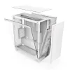 КОМПЬЮТЕРНЫЙ КОРПУС NZXT H7 FLOW RGB, MIDI-TOWER, БЕЗ БЛОКА ПИТАНИЯ, БЕЛЫЙ