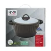 КАСТРЮЛЯ RESTO 94005, 6.8Л, КОРИЧНЕВЫЙ