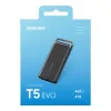 ВНЕШНИЙ ПОРТАТИВНЫЙ SSD НАКОПИТЕЛЬ SAMSUNG T5 EVO, 4 ТБ, ЧЁРНЫЙ (MU-PH4T0S/EU)