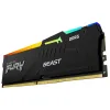 ОПЕРАТИВНАЯ ПАМЯТЬ KINGSTON FURY BEAST RGB, DDR5 SDRAM, 6000 МГЦ, 16ГБ, KF560C30BBEAK2-16