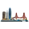 ПАЗЛ 3D CUBICFUN "САН-ФРАНЦИСКО" С LED ПОДСВЕТКОЙ, 8+