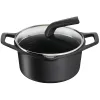 КАСТРЮЛЯ TEFAL E2494444, 2,8Л, 20СМ, ЧЁРНЫЙ