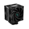 COOLER DEEPCOOL AK400 ZERO DARK PLUS / UNIVERSAL / 220W / 500~1650RPM / <28 DBA / 59.46 CFM / BLACK