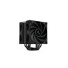 COOLER DEEPCOOL AK400 ZERO DARK PLUS / UNIVERSAL / 220W / 500~1650RPM / <28 DBA / 59.46 CFM / BLACK