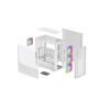 CARCASA DEEPCOOL CH560 WH / W/OPSU / SIDE-WINDOW / 4X120MM ARG / ATX / WHITE