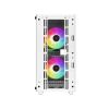 CARCASA DEEPCOOL CC360 WH ARGB / W/OPSU / SIDE PANEL / 3X120MM ARGB FANS / ATX / WHITE