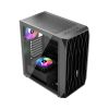CARCASA GAMING 1STPLAYER AY7 / NO PSU / SIDE-WINDOW / 3X120MM / ATX / BLACK