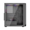 CARCASA GAMING 1STPLAYER AY7 / NO PSU / SIDE-WINDOW / 3X120MM / ATX / BLACK