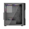 CARCASA GAMING 1STPLAYER T7-P / NO PSU / SIDE-WINDOW / 7X120MM / ATX / BLACK