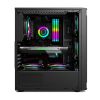 CARCASA GAMING 1STPLAYER RB-4 / NO PSU / SIDE-WINDOW / 1X120MM / ATX / BLACK