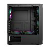 CARCASA GAMING 1STPLAYER RB-4 / NO PSU / SIDE-WINDOW / 1X120MM / ATX / BLACK