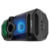 SVEN PS-650 BLACK, BLUETOOTH PORTABLE SPEAKER, 50W RMS, EFFECTIVE MULTI-COLORED LIGHTING, LED DISPLAY, FM TUNER, USB & MICROSD, BUILT-IN LITHIUM BATTERY 2X4000 MAH, TRACKS CONTROL, AUX, RC, OPTICAL, MICRO USB OR 5V DC POWER SUPPLY