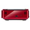 SVEN SRP-525 RED, FM/AM/SW RADIO, 3W RMS, 8-BAND RADIO RECEIVER, BUILT-IN AUDIO FILES PLAYER FROM USB-FASH, MICROSD AND SD CARD STORAGE DEVICES, TELESCOPIC SWIVEL ANTENNA, BUILT-IN BATTERY