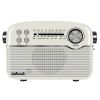 КОЛОНКА ПОРТАТИВНАЯ SVEN SRP-500, WHITE / 3W / BLUETOOTH / FM/AM/SW RADIO / USB / MICROSD
