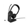 НАУШНИКИ JABRA EVOLVE2 55/ BLUETOTH 5.2 / ANC / BLACK
