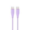 КАБЕЛЬ TYPE-C - TYPE-C CABLEXPERT CC-USB2S-CMCM-1.5M-P / 1.5 M/  VIOLET
