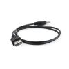 КАБЕЛЬ USB2.0 CABLEXPERT CC-USB2-AMAF-75CM/300-BK / 0.75 M / BLACK