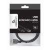 КАБЕЛЬ USB2.0 CABLEXPERT CC-USB2-AMAF-75CM/300-BK / 0.75 M / BLACK