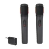 МИКРОФОН ДЛЯ ЖИВОГО ИСПОЛНЕНИЯ JBL PARTYBOX WIRELESS MICROPHONES, БЕСПРОВОДНОЙ, ЧЁРНЫЙ