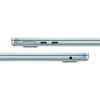 НОУТБУК 13,6" APPLE MACBOOK AIR A3240, SKY BLUE, M4 WITH 10-CORE CPU AND 10-CORE GPU, 16ГБ/512ГБ, MACOS SEQUOIA