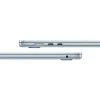 НОУТБУК 15,3" APPLE MACBOOK AIR A3241, SKY BLUE, M4 WITH 10-CORE CPU AND 10-CORE GPU, 16ГБ/512ГБ, MACOS SEQUOIA