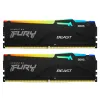 ОПЕРАТИВНАЯ ПАМЯТЬ KINGSTON FURY BEAST RGB, DDR5 SDRAM, 6400 МГЦ, 32 ГБ, KF564C32BBEAK2-32