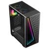КОМПЬЮТЕРНЫЙ КОРПУС GAMEMAX PRISM, MIDI-TOWER, БЕЗ БЛОКА ПИТАНИЯ, ЧЁРНЫЙ