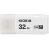 32GB USB2.0  KIOXIA (TOSHIBA) TRANSMEMORY U202 WHITE, PLASTIC, SMALL DESIGN (READ 20 MBYTE/S, WRITE 10 MBYTE/S)