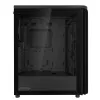 КОМПЬЮТЕРНЫЙ КОРПУС ASUS PROART PA401 WOOD TG, MIDI-TOWER, БЕЗ БЛОКА ПИТАНИЯ, ЧЁРНЫЙ