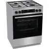 КОМБИНИРОВАННАЯ ПЛИТА GORENJE GKS6C70XJ, НЕРЖАВЕЮЩАЯ СТАЛЬ