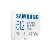 КАРТА ПАМЯТИ SAMSUNG EVO PLUS MICROSDXC, 512ГБ (MB-MC512SA/EU)