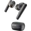 POLY VOYAGER FREE 60+ UC CARBON BLACK EARBUDS +BT700 USB-C ADAPTER +TOUCHSCREEN CHARGE CASE, UP TO 30 M, BLUETOOTH(R) CORE 5.3, ANC, SOUNDGUARD DIGITAL, UP TO 16.5 HOURS, TWO DEVICES AT THE SAME TIME, 5.8 G (EACH EARBUD)