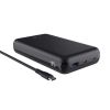 TRUST LARO 100W USB-C LAPTOP POWERBANK, HIGH-CAPACITY 100W POWERBANK TO FAST-CHARGE YOUR USB-C LAPTOP OR MACBOOK ON THE GO, QUICK CHARGE 3.0, AUTO-DETECT, USB PD 3.0 + PPS, BLACK