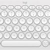 LOGITECH BLUETOOTH PEBBLE KEYS2 K380S MULTI-DEVICE KEYBOARD, TONAL WHITE - US / RU