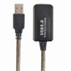 ACTIVE USB 2.0 EXTENSION CABLE, 10 M, UP TO 3 PCS IN THE CASCADE ARE ALLOWED, BLACK