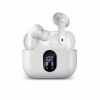 SVEN E-310B, TWS WIRELESS IN-EAR STEREO EARBUDS WITH MICROPHONE, BLUETOOTH 5.4, ANC, ENC, TRANSPARENCY MODE, GAME MODE, SMART LIFE APP, LED DISPLAY, ”FIND ME” FUNCTION, 26 HOURS BATTERY LIFE WITH THE CHARGING CASE, SENSOR BUTTONS, WHITE