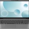 LENOVO IDEAPAD 3 15IAU7 ARCTIC GREY 15.6” IPS FHD 300 NITS (INTEL CORE I5-1235U 10XCORE 3.3-4.4GHZ, 8GB (8GB ON BOARD+FREE SLOT) DDR4 RAM, 512GB M.2 2242 NVME SSD, INTEL IRIS XE GRAPHICS, WIFI6-AX/BT 5.2, CR, 45WH 3CELL, 720P HD WEBCAM, EN/RU, NO OS, 1.63