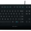LOGITECH KEYBOARD K280E FOR BUSINESS, USB, SPLASH-PROTECTED, US INT'L, BLACK