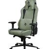 GAMING/OFFICE CHAIR AROZZI VERNAZZA SUPERSOFT FABRIC, FOREST, VELVETY TEXTURE FLUID-REPELLANT, MAX WEIGHT UP TO 135-145KG / HEIGHT 165-190CM, TILT  ANGLE LOCK, RECLINE 165°, 4D ARMRESTS, HEAD AND LUMBER CUSHIONS, METAL FRAME, ALUMINIUM WHEELBASE, GAS LIFT