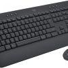 LOGITECH WIRELESS SIGNATURE MK650 COMBO FOR BUSINESS, UPGRADED SHORTCUTS AND INTEGRATED PALM REST, BLUETOOTH LOW ENERGY WIRELESS (BLUETOOTH 5.1) OR LOGI BOLT USB RECEIVER, GRAPHITE - US / RU