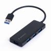 GEMBIRD USB3.1 HUB UHB-U3P4-03, 4 PORTS, USB 3.1(GEN.1), BLACK