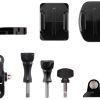 GOPRO GRAB BAG -GIVE YOURSELF MORE MOUNTING OPTIONS AND SPARE PARTS. INCLUDES CURVED AND FLAT ADHESIVE MOUNTS, TWO MOUNTING BUCKLES, A 3-WAY PIVOT ARM, PLUS A VARIETY OF SHORT AND LONG THUMB SCREWS, COMPATIBLE WITH ALL GOPRO CAMERAS.