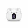 SVEN E-310B, TWS WIRELESS IN-EAR STEREO EARBUDS WITH MICROPHONE, BLUETOOTH 5.4, ANC, ENC, TRANSPARENCY MODE, GAME MODE, SMART LIFE APP, LED DISPLAY, ”FIND ME” FUNCTION, 26 HOURS BATTERY LIFE WITH THE CHARGING CASE, SENSOR BUTTONS, WHITE