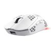 TRUST ULTRA-LIGHTWEIGHT GAMING MOUSE GXT 929W HELOX, WIRELESS GAMING MOUSE WITH BUILT-IN RECHARGEABLE BATTERY, RGB, MICRO RECEIVER, 800-4800 DPI, 6 BUTTONS, 2.4GHZ, 10 M, UP TO 80 HOURS PLAYTIME, WHITE