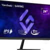 23.8” VIEWSONIC IPS LED VX2479-HD-PRO GAMING BORDLESS BLACK (1MS, 1000:1, 250CD, 1920X1080, 178°/178°, HDMI X 2, DISPLAYPORT, 180HZ REFRESH RATE, HDR10, AMD ADAPTIVE SYNC, AUDIO LINE-OUT, VESA)
