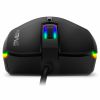 SVEN RX-G995 PROGRAMMABLE GAMING MOUSE, 1000 - 16000 DPI, PROGRAMMABLE 5+1 BUTTONS (SCROLL WHEEL),  GAMING SENSOR PIXART 3389, CUSTOMIZABLE RGB BACKLIGHTT, DURABLE BRAIDED CABLE, USB, 1.8M, BLACK