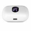 SVEN E-310B, TWS WIRELESS IN-EAR STEREO EARBUDS WITH MICROPHONE, BLUETOOTH 5.4, ANC, ENC, TRANSPARENCY MODE, GAME MODE, SMART LIFE APP, LED DISPLAY, ”FIND ME” FUNCTION, 26 HOURS BATTERY LIFE WITH THE CHARGING CASE, SENSOR BUTTONS, WHITE
