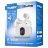 SVEN E-310B, TWS WIRELESS IN-EAR STEREO EARBUDS WITH MICROPHONE, BLUETOOTH 5.4, ANC, ENC, TRANSPARENCY MODE, GAME MODE, SMART LIFE APP, LED DISPLAY, ”FIND ME” FUNCTION, 26 HOURS BATTERY LIFE WITH THE CHARGING CASE, SENSOR BUTTONS, WHITE