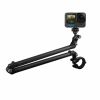 GOPRO BOOM + BAR MOUNT, INCLUDES 2 CARBON FIBER ARMS, BALL-JOINT CAMERA MOUNT, PRO HANDLEBAR/SEATPOST/POLE MOUNT, 5 BAR/POST ADAPTERS, CURVED+FLAT ADHESIVE MOUNTS,MOUNTING BUCKLE, TRIANGULATION SUPPORT SLIDER,4MM HEX KEY,2 EXTRA HEX SCREWS,HEX KEY STORAGE