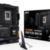 ASUS TUF GAMING B760-PLUS WIFI D4, SOCKET 1700, 13PHASES, INTEL(R) B760 (13/12TH GEN CPU), DUAL 4XDDR4-5333, HDMI, DP, CPU IGPU, 2XPCIE X16 5.0, 4XSATA3, RAID, 3XM.2 4.0, 2XPCIE X1, ALC897 7.1/SPDIF, 1X2.5GBE LAN, WIFI6/BT5.2, 1XUSB-C GEN2X2, 2XUSB A+C GEN2
